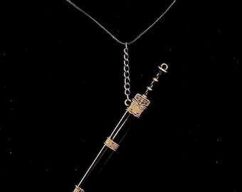 Sword Necklace, Removable Sword, Bronze Sword, Metal Sword, Gladius, Katana, Long Sword, Sword Pendant, Medieval Sword, Knights Sword
