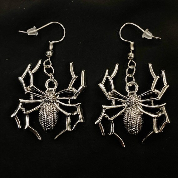 Halloween Bijoux D'oreille Araignée Crâne Araignée Design Boucles D