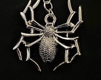 Boucles D'oreilles à Tige En Forme D'araignée Noire Punk Pour Femmes Et Filles Avec Perles Noires - Boucles D'oreilles Grimpantes Sur Chenilles