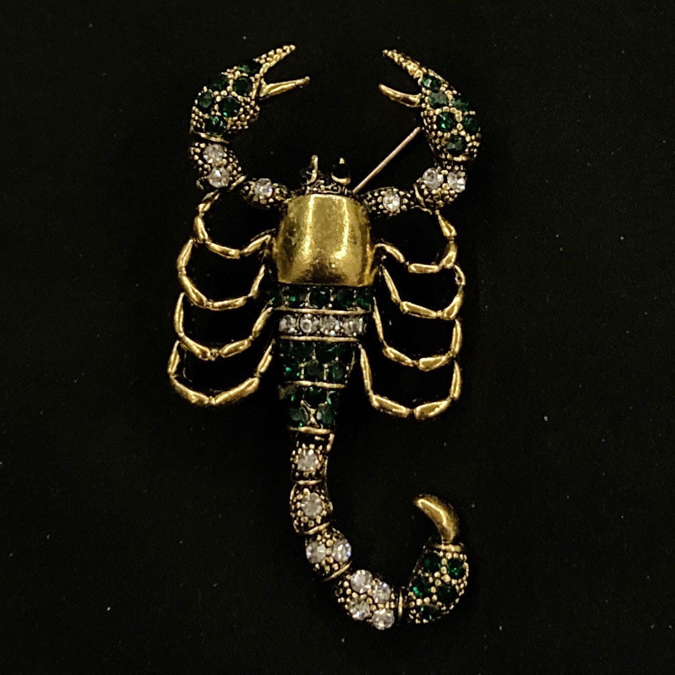 Scorpion brooch deals