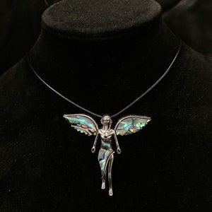 Pendant-detail waist chain - Silver-coloured/Angel - Ladies