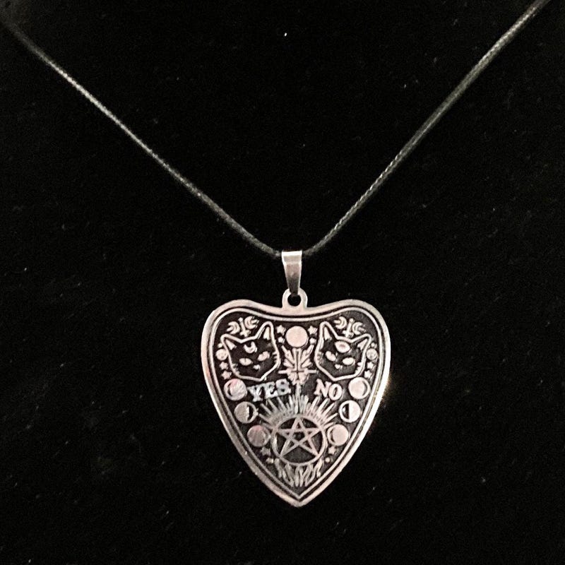 Alchemy Crowleys Spirit Board Ouija Necklace main image 1