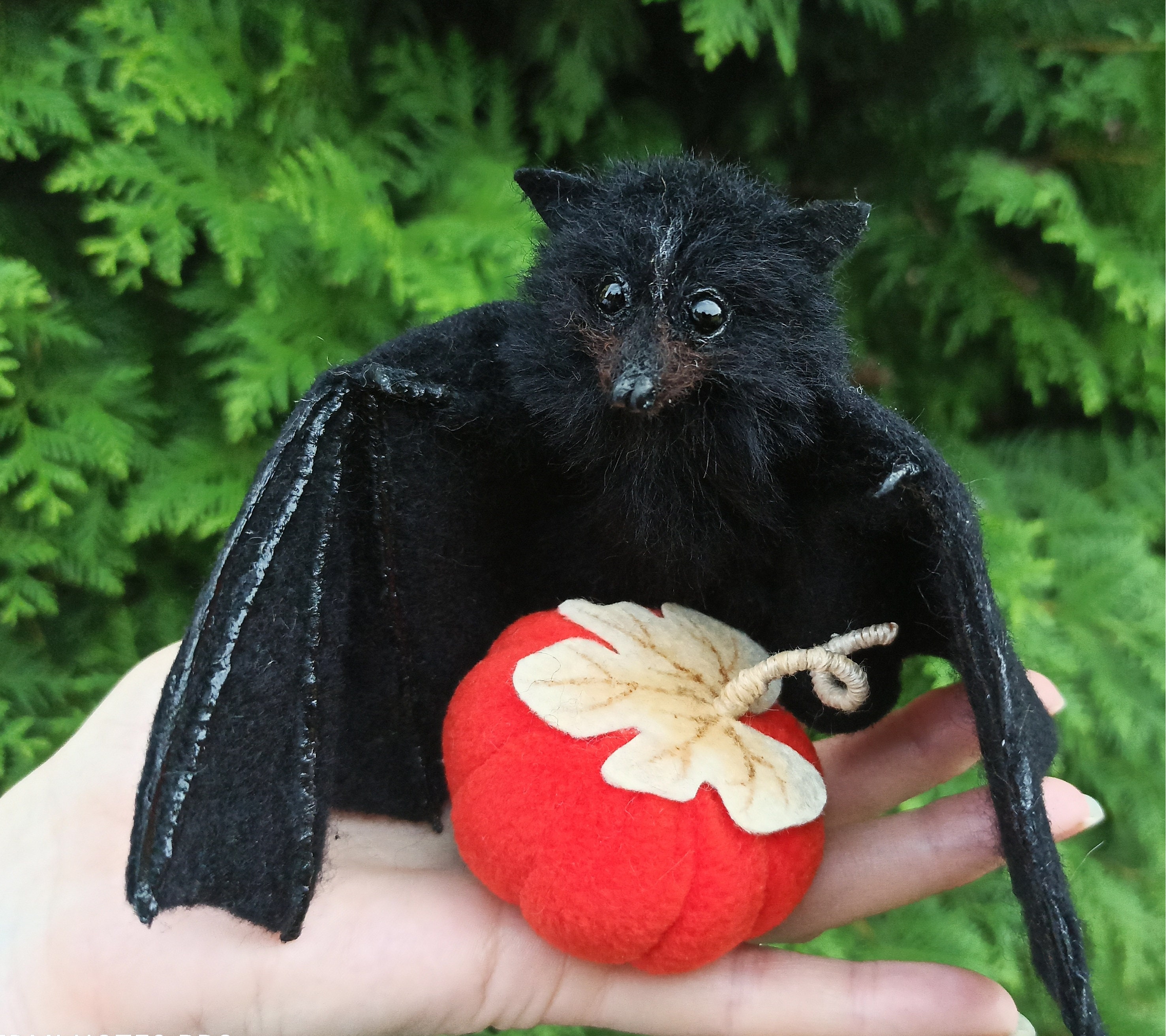 Miniature of Black Little Bat/Halloween/Black bat /Pet Etsy