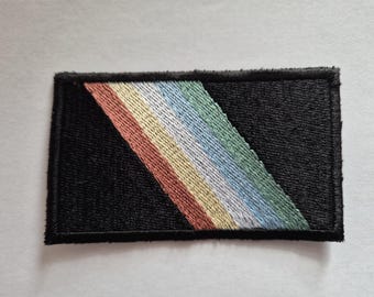 Disability Pride Flag gesticktes Aufnäher-Abzeichen