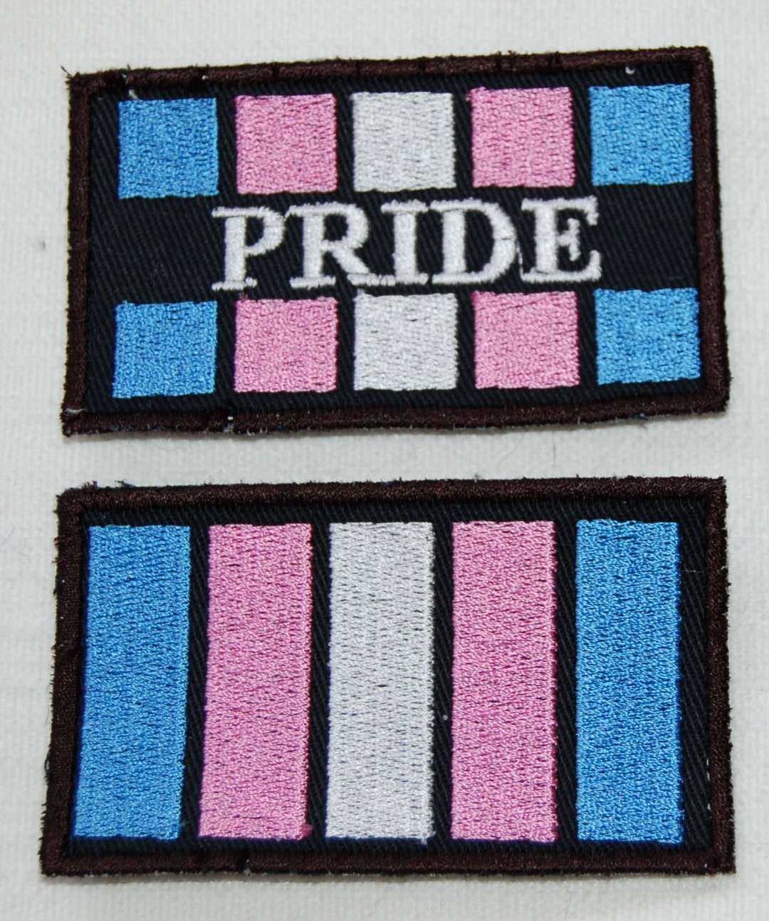 Transgender Trans Pride Flag Embroidered Patch - Etsy