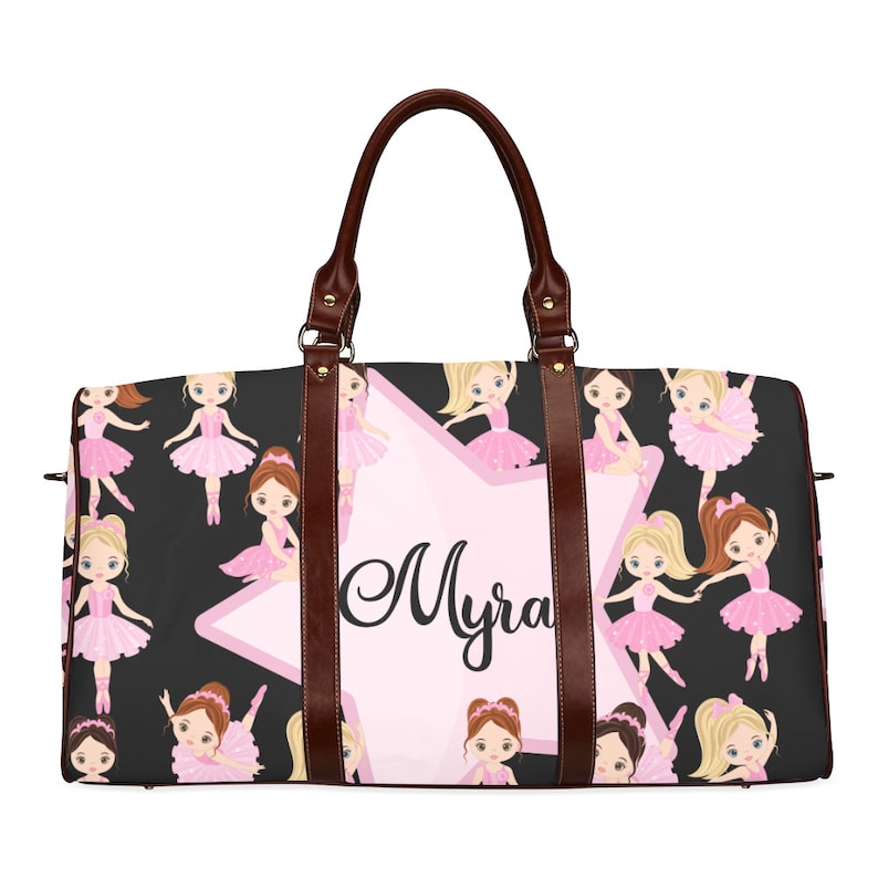 Pre-Order Custom Name Smocked Ballerina Garment Bag