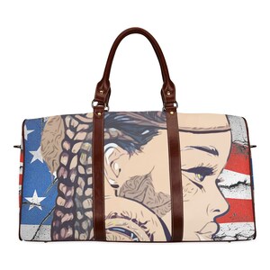 Native African American Duffle Bag Handtasche Geldbörse Melinated Einzigartige Design-Druck Kostenloser Weltweiter Versand