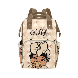 Bolsa de pañales personalizada para bebé, color marrón vaquero, bolsas de  pañales personalizadas para regalo de baby girl boy shower, Pañal 2