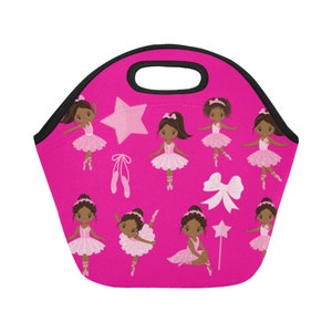 Ballerina African American Girls Dance Ballett Lunch Bag Kostenloser Versand Inland International