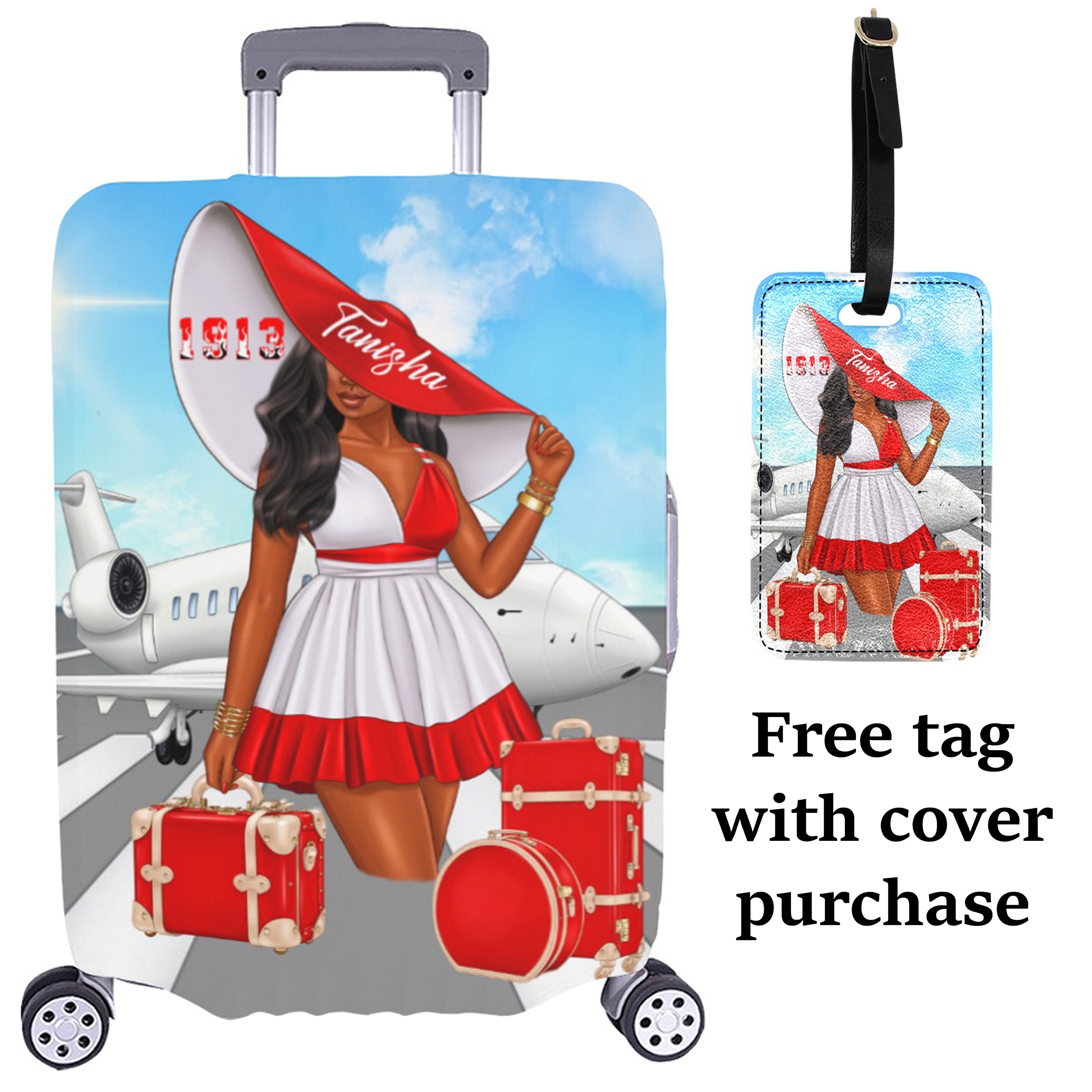 Personalized Luggage Cover Luggage Tag 