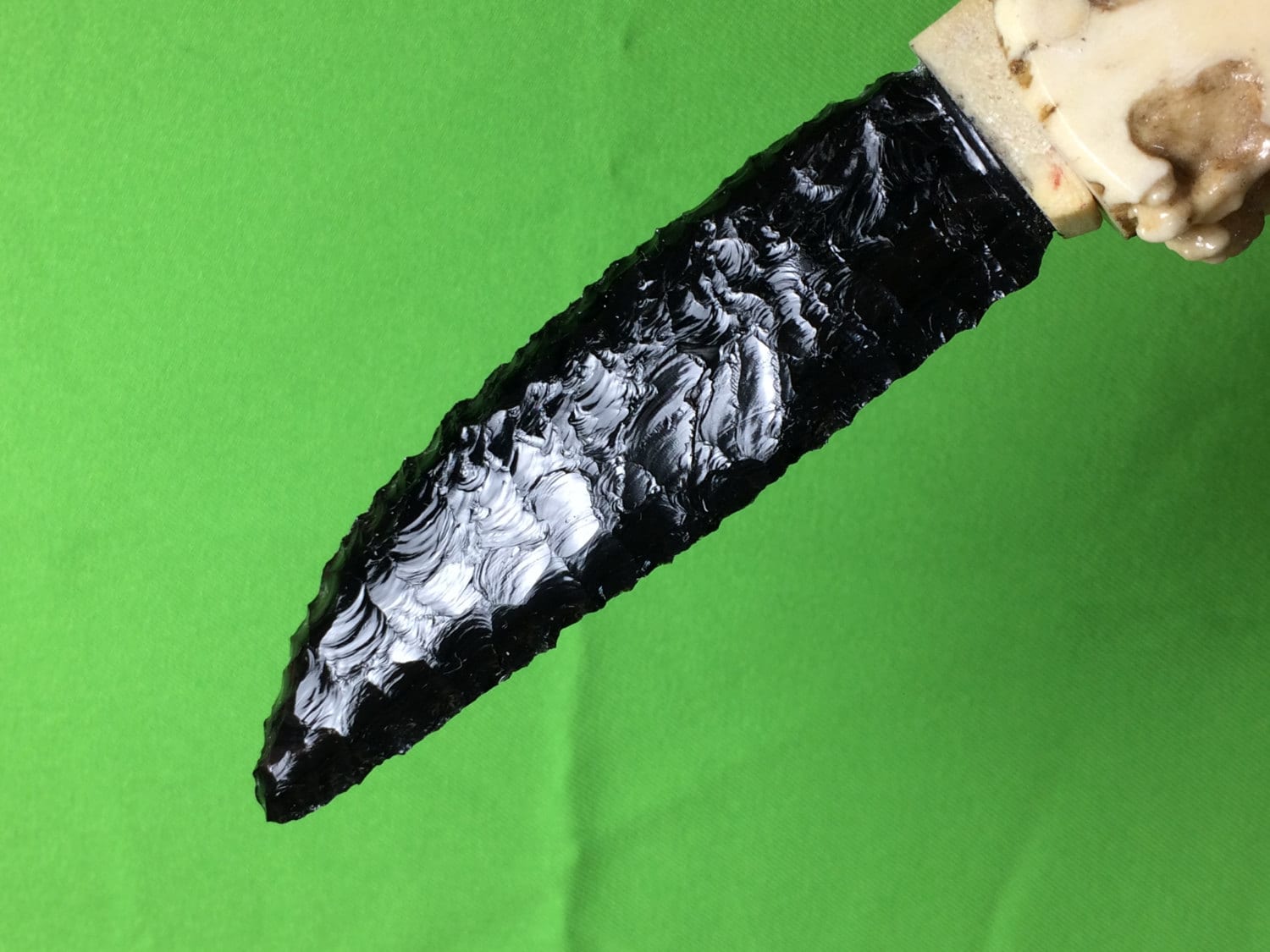 Obsidian Blade Folding Knife Etsy
