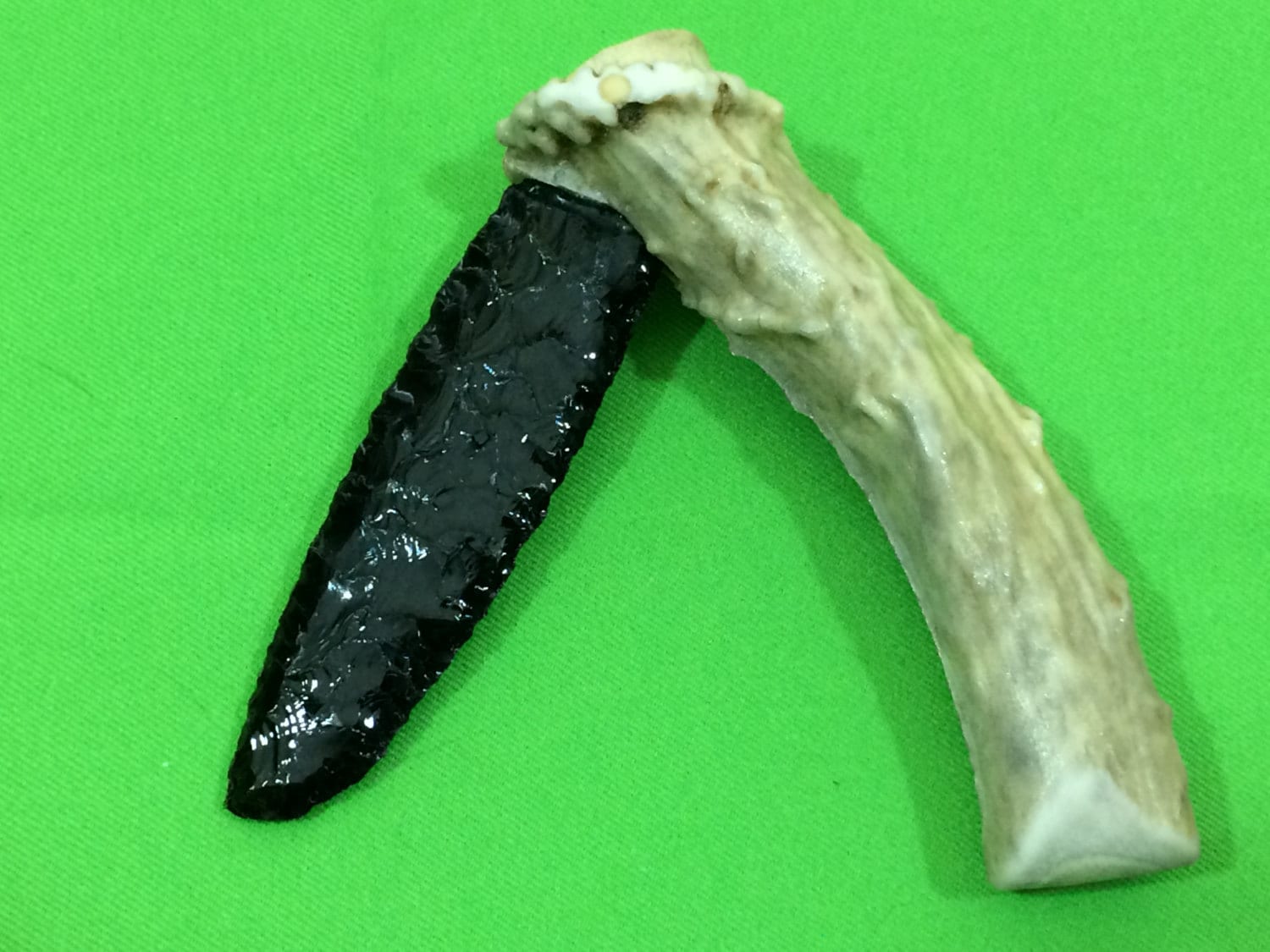 Obsidian Blade Folding Knife
