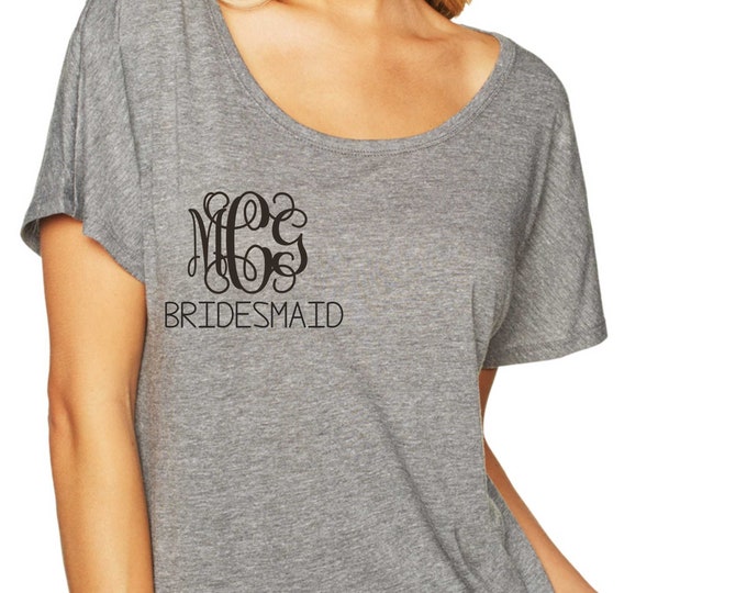 off the shoulder bridesmaid shirt