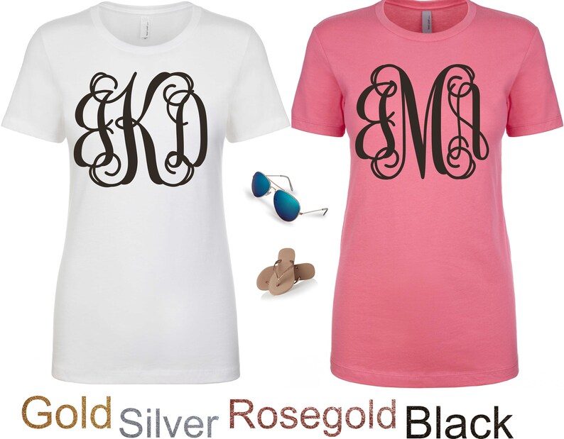 matching bridesmaid shirts