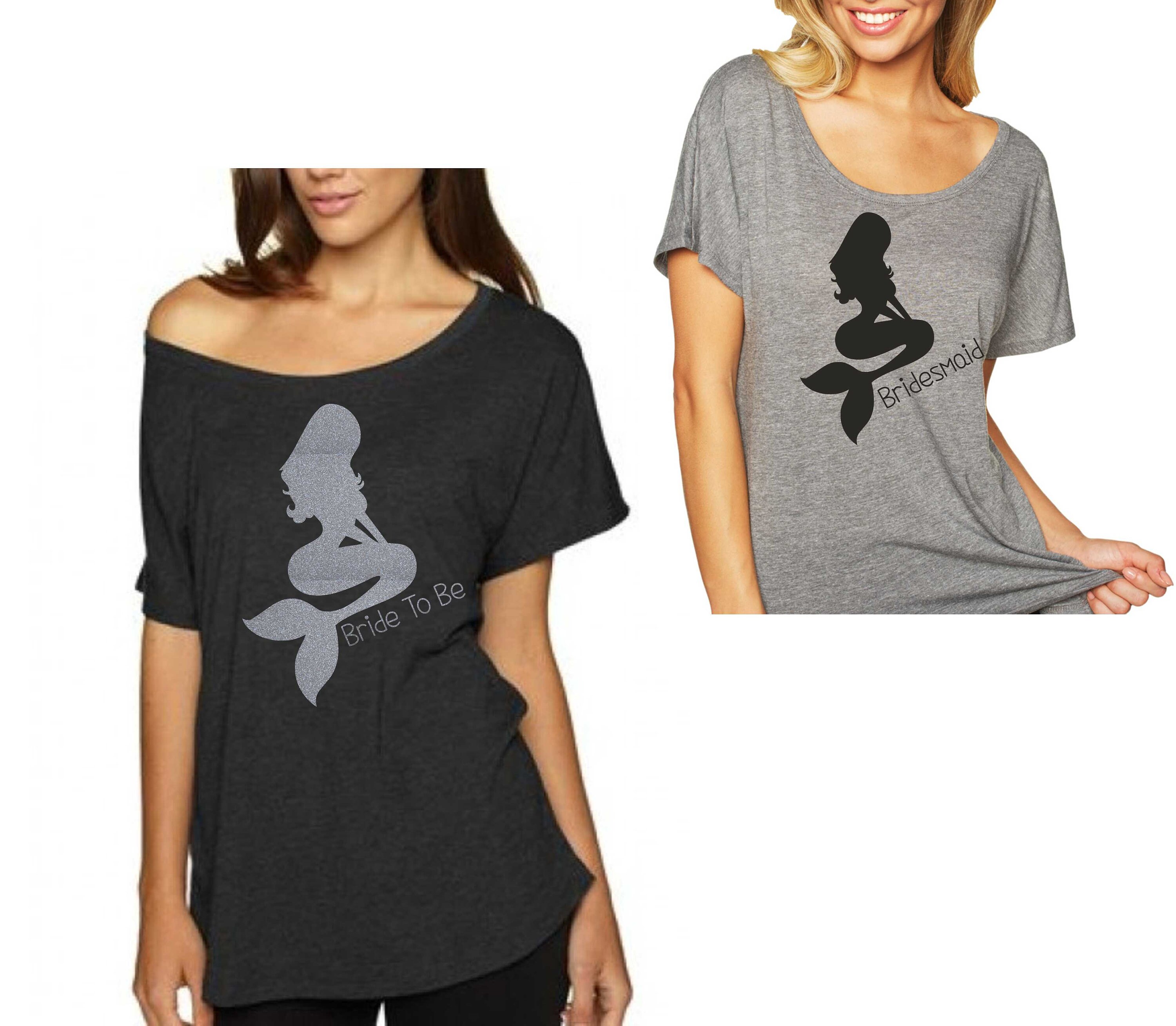 oversized bridesmaid t shirts
