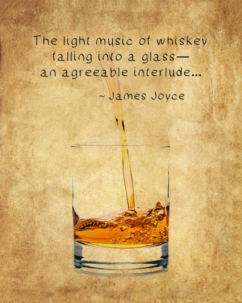 Whiskey Prints Discounted Set of 12 Whiskey Quotes Whiskey Etsy