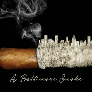 Cigar Poster Baltimore Print Cigar Print Man Cave Decor Baltimore Poster Bar Art Wall Art Fathers Day #vi960