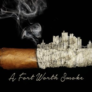 Cigar Poster Fort Worth Cigar Print Man Cave Decor Fort Worth Texas Poster Bar Art Wall Art Fathers Day #vi971