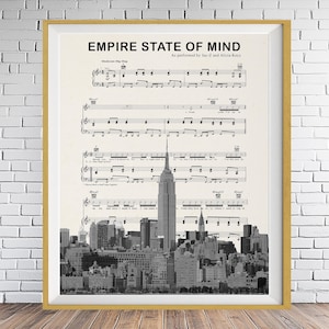 Jay-z, Alicia Keys, Empire State of Mind, New York City Skyline