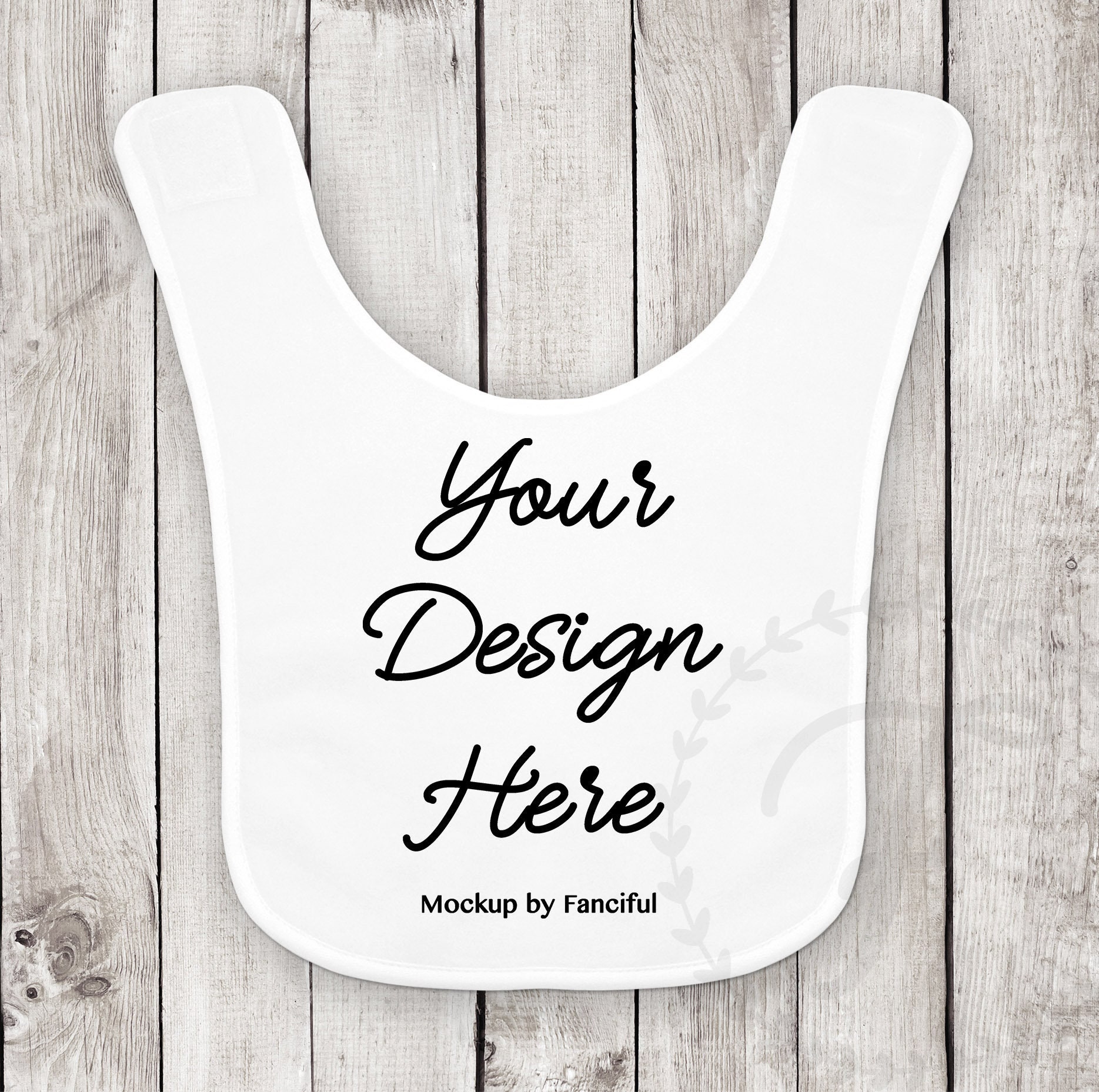 Download White Bib Mockup Flatlay Baby Product Photography vinyl add | Etsy