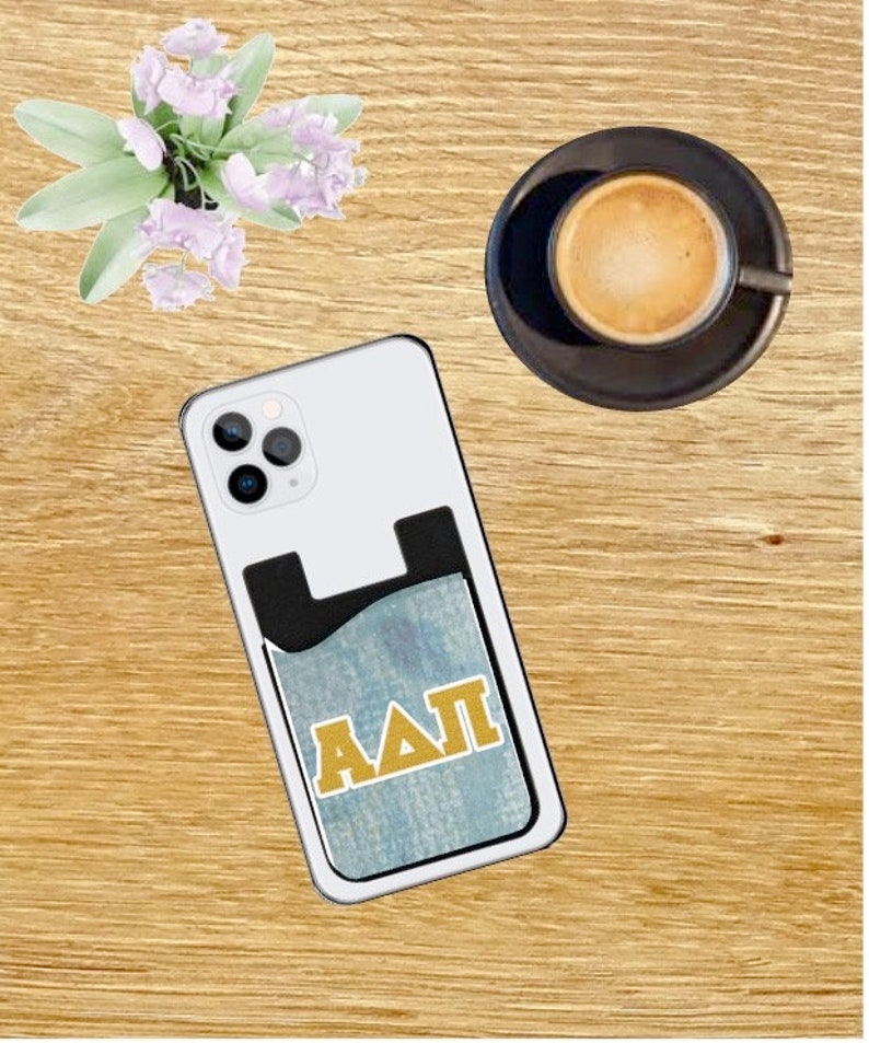 Alpha Delta Pi-ADPI-Alpha Delta Pi cell phone-Alpha Delta Pigift-card caddy-sorority-sorority gift-sorority cell phone-cell phone-big little