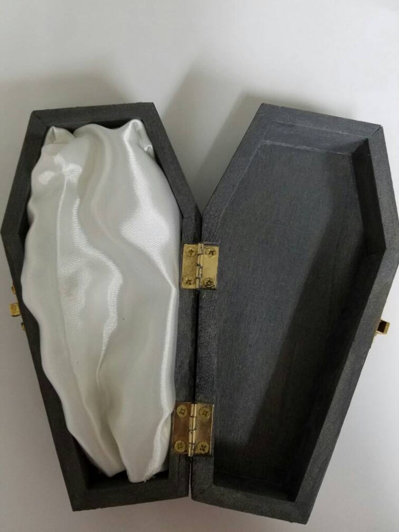 Ring Box for Halloween Theme Wedding Coffin Ring Box Custom Etsy