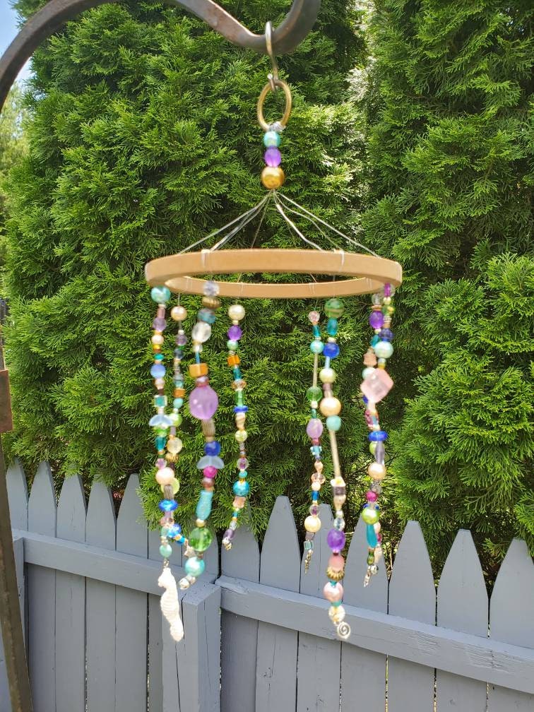 Garden Art Porch Decor Whimsical Outdoor Hanging Decor | Etsy