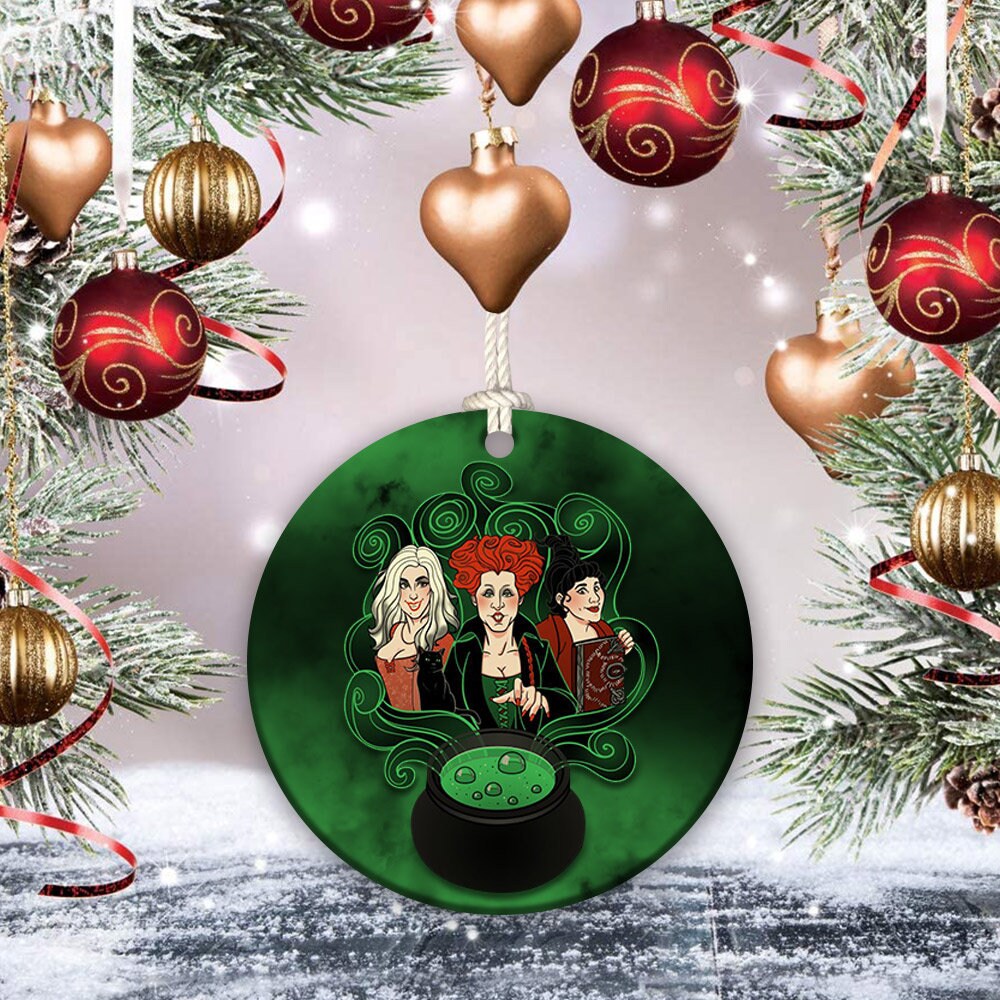 Ceramic Ornaments Hocus Pocus sanderson sisters witch craft Etsy