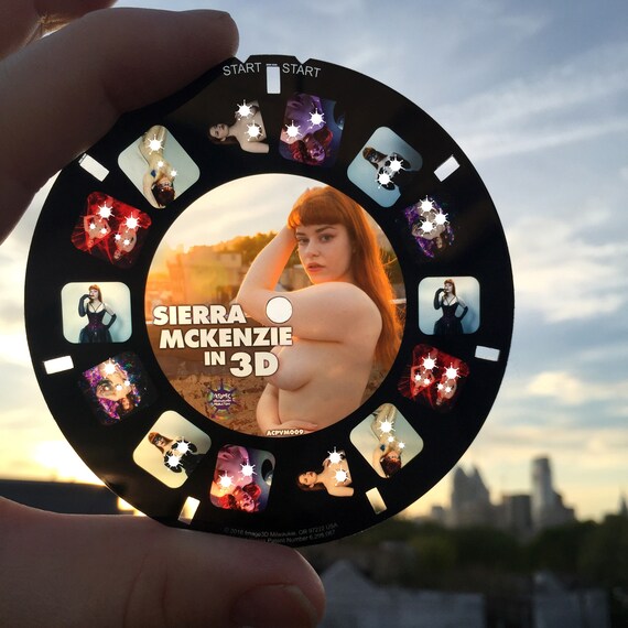 Curvy Nude Model Sierra Mckenzie 3D Viewmaster Reel -  Canada