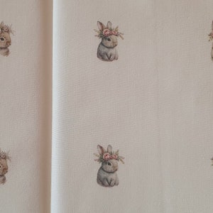 Tissu imprimé mod. LAPIN Bunnies