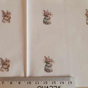 Tissu imprimé mod. LAPIN image 3