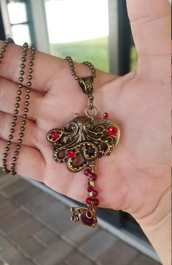 Swarovski octopus deals necklace