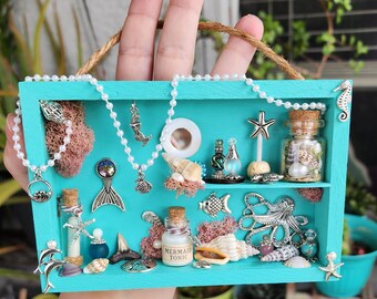 Mermaid Sealife Miniature Wall Art