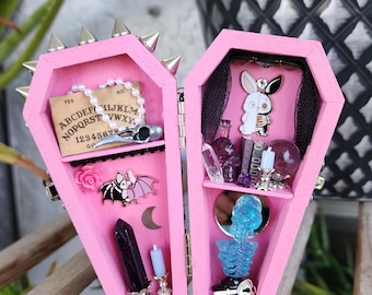 Pastel Goth Coffin Box