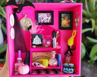 Witchy Barbie Miniature Diorama