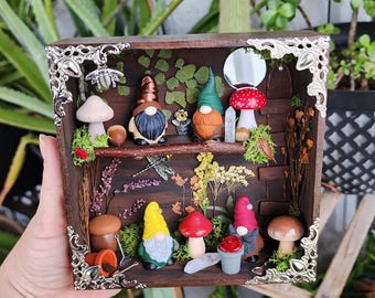 Garden Gnomes Miniature Box
