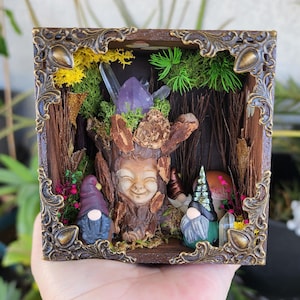 Gnome Magic Forest Mini Diorama