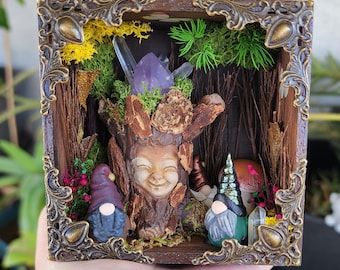 Gnome Magic Forest Mini Diorama