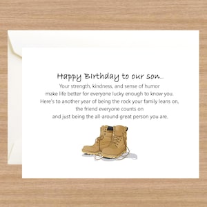 Son birthday card, to my son, happy birthday to my son, son card, adult son birthday card, birthday card for son, special son’s birthday