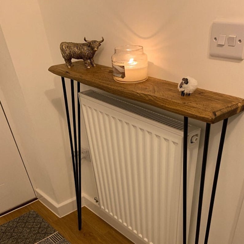 Rustic Hallway Table With Hairpin Legs Etsy UK