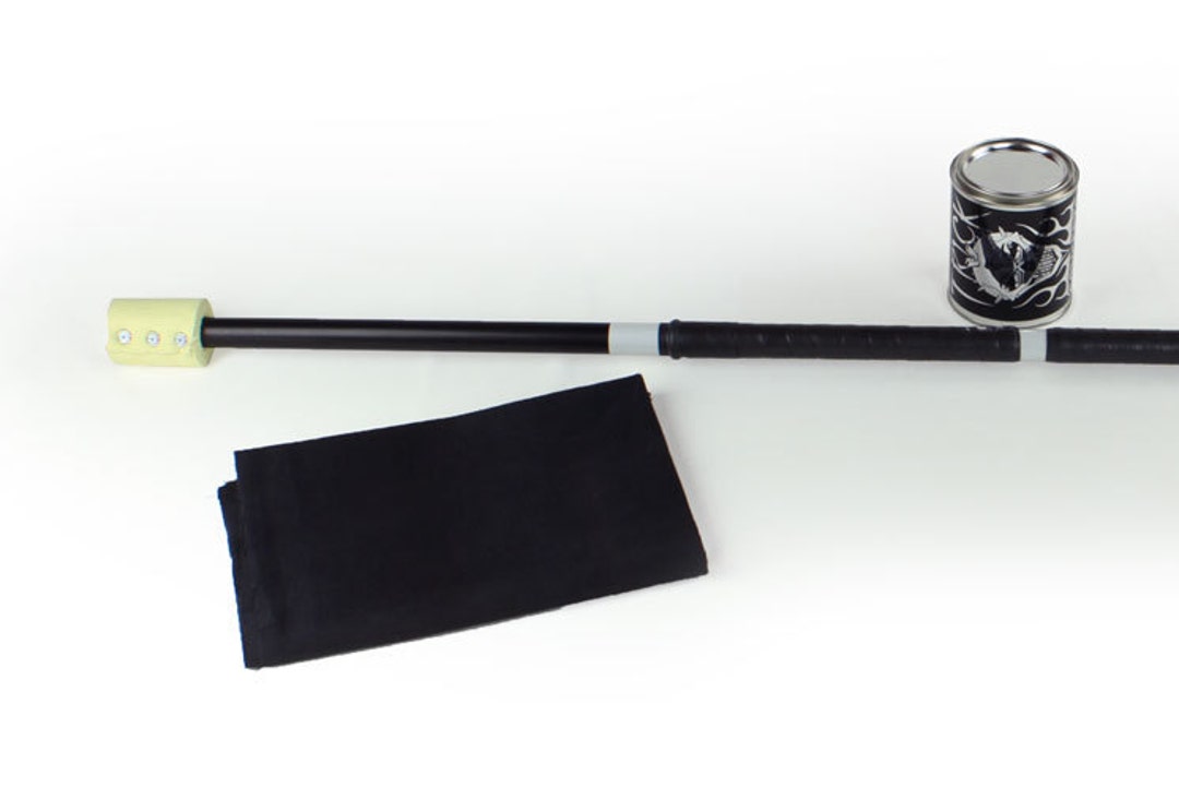 Fire Staff Fire Spinning Staff With Kevlar Wick, 5ft Quart Dip Can and