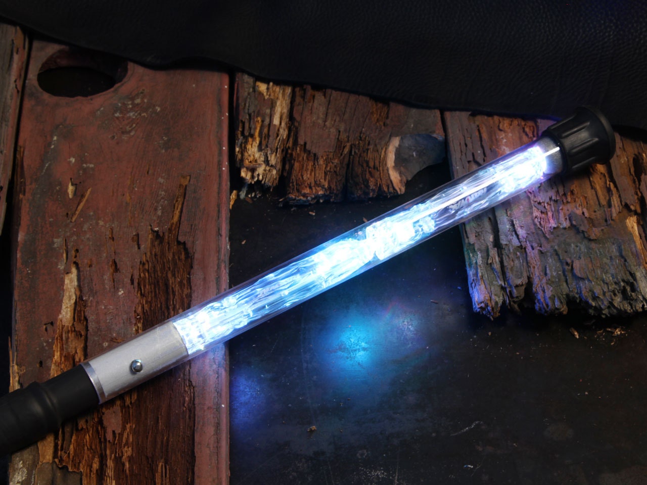 LED Staff Double Staff 40 4 Light Modular Etsy