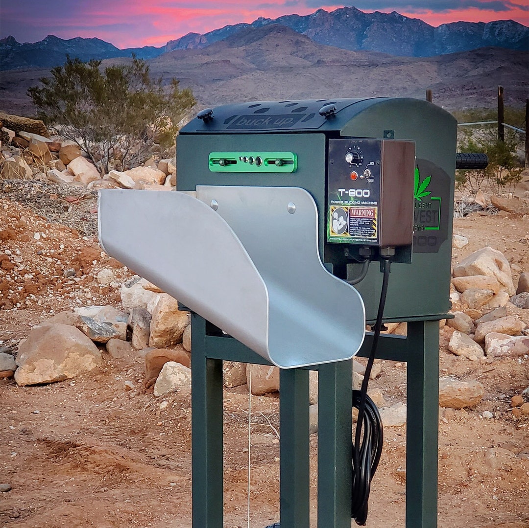 Bucker Bucking Machine Destemmer Harvesting Triming Debudder Hemp T-800 ...
