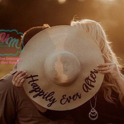 Happily Ever After Embroidered Floppy 