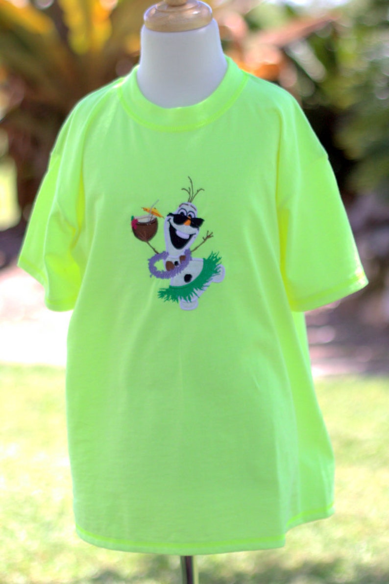 olaf hawaiian shirt