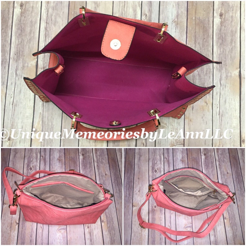 Personalized Pocketbook Purse Tote Bag or Laptop Bag 2 in 1 Etsy