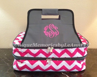 monogrammed casserole carrier