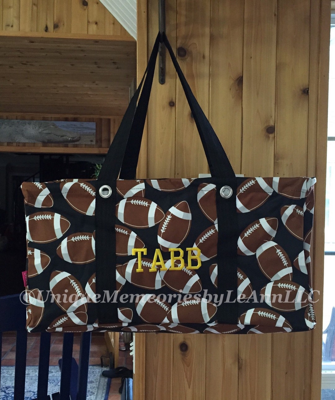 Sports Theme Utility Tote, Football Utility Tote, Baseball Utility Tote
