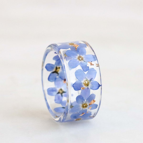 Ring Dish Small - Blue Forget Me Not