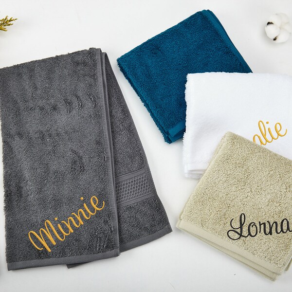 Custom Hand Towels Etsy